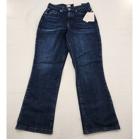 A New Day Jeans Women Size 2R Bootcut High-Rise Straight Hip Thigh Denim Jeans - Picture 1 of 7